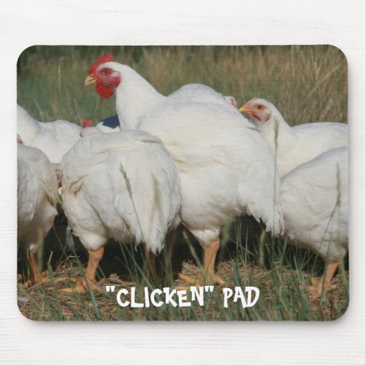"CLICKEN" AUFLAGE MOUSEPAD (Vorne)