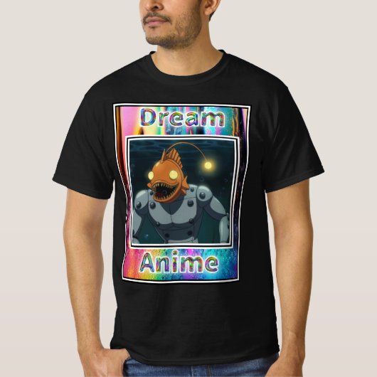 Clicker Fish Dream Anime T-Shirt (Vorderseite)