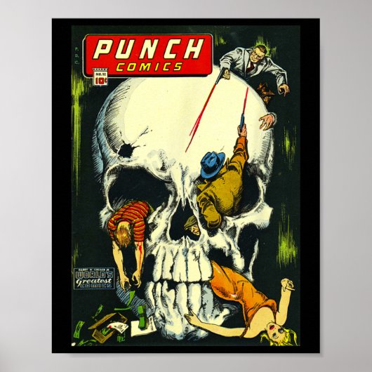 Clickmonster Poster Horror Comic Book (Vorne)