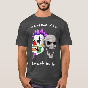 ClickyFingers Clown Psycho Path Spuk Attraktion T-Shirt