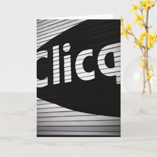 Clicquot Verein Karte (Gelbe Blume)