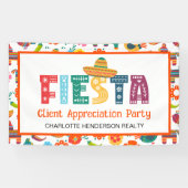 Client Appreciation Fiesta Party Banner (Horizontal)