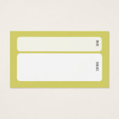 Client Card (Rückseite)