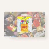 Client-ID-Karte für Wohltätigkeiten ohne Erwerbszw Ausweis (Vorderseite)