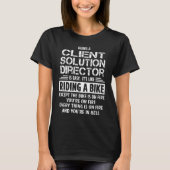 Client Solution Director T-Shirt (Vorderseite)