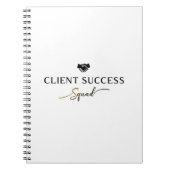 Client Success Squad - Berufliches Team Notebook Notizblock (Vorderseite)
