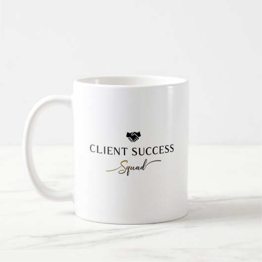 Client Success Squad – Team Coffee  Kaffeetasse (Links)