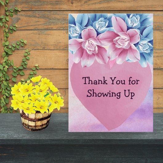 Client Thank You Card from Your Therapist – Custom Dankeskarte