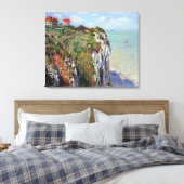 Cliff at Dieppe von Claude Monet Leinwanddruck (Insitu (Schlafzimmer))