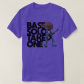 Cliff Burton Bass Solo T-Shirt (Design vorne)