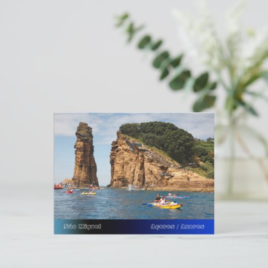 Cliff Diving Event Postkarte (Stehend Vorderseite)