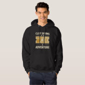 Cliff Diving Is A Ticket To Adventure Tombstoning  Hoodie (Vorne ganz)