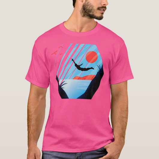 Cliff Diving T-Shirt (Vorderseite)
