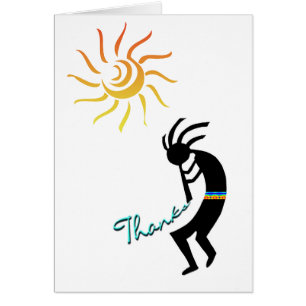 Cliff Dweller, Kokopelli, amerikanischer Ureinwohn