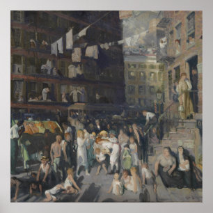 Cliff Dwellers von George Bellows (1913) Poster