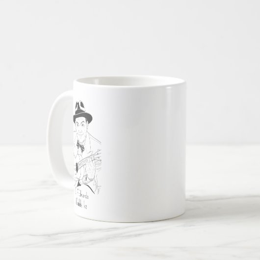 Cliff Edwards - Ukulele Ike - Mug Kaffeetasse (Vorderseite Links)