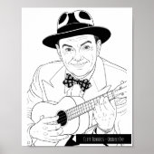 Cliff Edwards - Ukulele Ike Poster (Vorne)