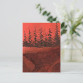 "Cliff Hanger #14" Landstraßen Postkarte (Stehend Vorderseite)