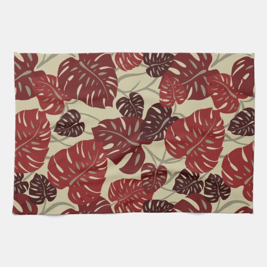 Cliff Hanger Hawaiian Kitetücher Geschirrtuch (Horizontal)