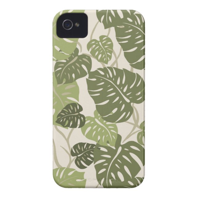 Cliff Hanger Hawaiian Leaf iPhone 4 Fälle Case-Mate iPhone Hülle (Rückseite)