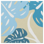 Cliff Hanger Hawaiian Monstera Leaf Stoff (Nahaufnahme)