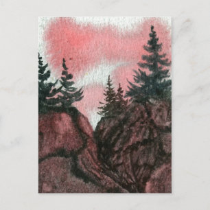 "Cliff Hangers #4" Landstraßen Postkarte