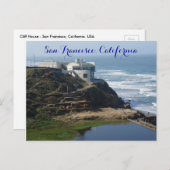 Cliff House - San Francisco, California Postcard Postkarte (Vorne/Hinten)