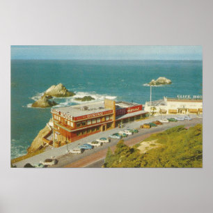 Cliff House, San Francisco KALIFORNIA, historisch Poster