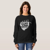 Cliff Jumping Evolution Graphic Cliff Jumper Tombs Sweatshirt (Vorne ganz)