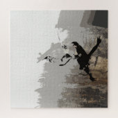 Cliff Jumping- Skateboarder Jigsaw Puzzle (Horizontal)