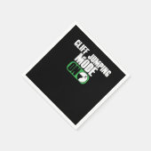 Cliff Jumpmodus auf Cliff Jump Cliff Diving Gift Serviette (Ecke)