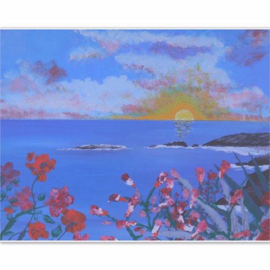 Cliff Laguna Aufkleber (Vorderseite)