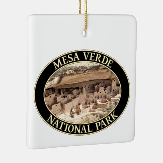Cliff Palace at Mesa Verde National Park in CO Keramikornament (Rechts)