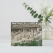 Cliff Palace Postkarte (Stehend Vorderseite)