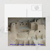 Cliff Palace Postkarte (Vorne/Hinten)