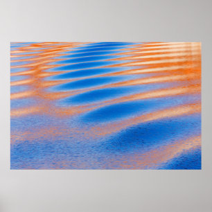 Cliff Reflektion im Powell-See Glen Canyon, UT Poster