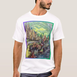 Cliff-Side-Scene-T - Shirt