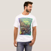 Cliff-Side-Scene-T - Shirt (Vorne ganz)