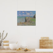 Cliff Walk at Pourville by Monet Fine Art Print Poster (Küche)