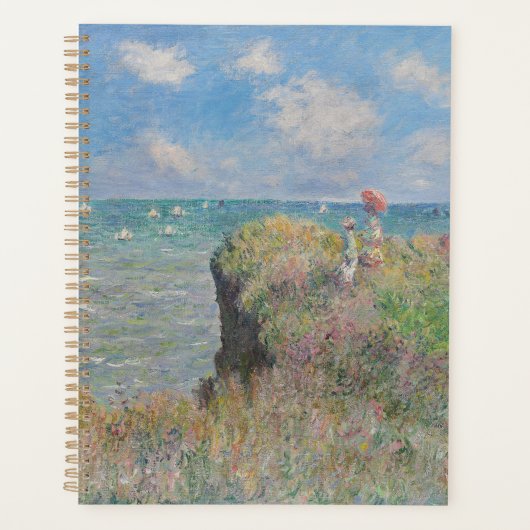 Cliff Walk bei Pourville Monet Planer (Vorderseite)