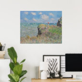 Cliff Walk bei Pourville Monet Poster (Heimbüro)