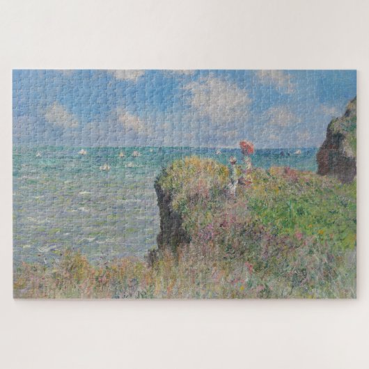 Cliff Walk bei Pourville Monet Puzzle (Horizontal)