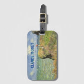 Cliff Walk in Pourville von Claude Monet Gepäckanhänger (Vorderseite Vertikal)