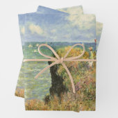 Cliff Walk in Pourville von Claude Monet Geschenkpapier Set (Beispiel)