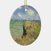 Cliff Walk in Pourville von Claude Monet Keramik Ornament (Rechts)