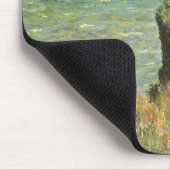 Cliff Walk in Pourville von Claude Monet Mousepad (Ecke)