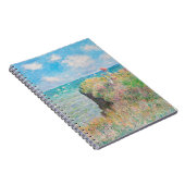 Cliff Walk in Pourville von Claude Monet Notizblock (Rechte Seite)
