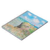Cliff Walk in Pourville von Claude Monet Notizblock (Linke Seite)