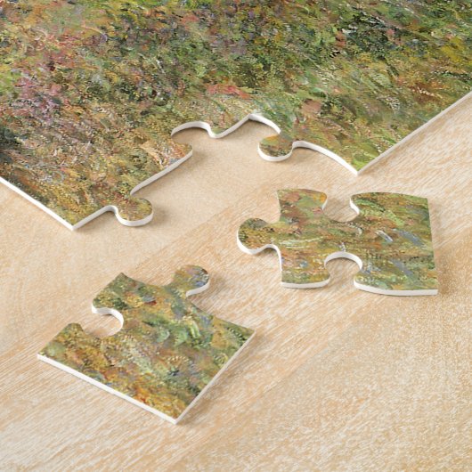 Cliff Walk in Pourville von Claude Monet Puzzle (Seite)