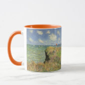 Cliff Walk in Pourville von Claude Monet Tasse (Links)